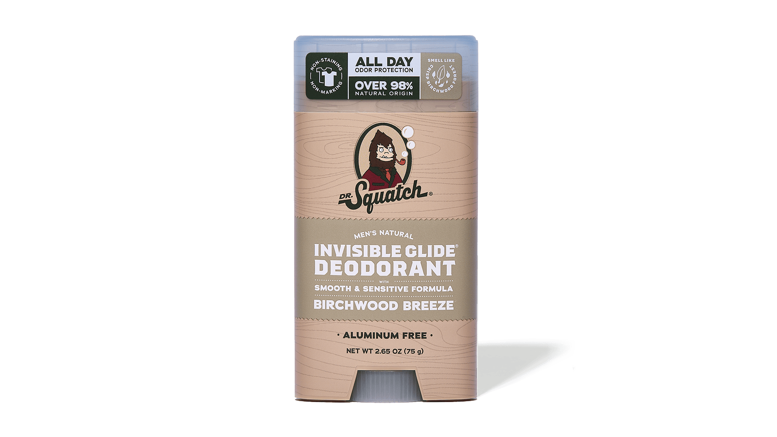 Birchwood Breeze Invisible Glide Deodorant - Smooth Travel Routine