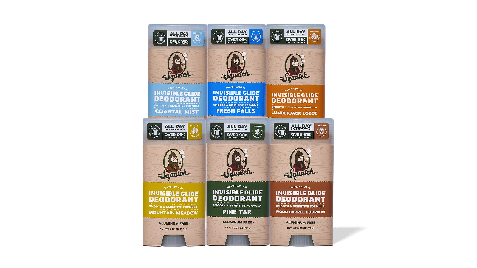 Invisible Glide 6-Pack - Modern Gift Pack