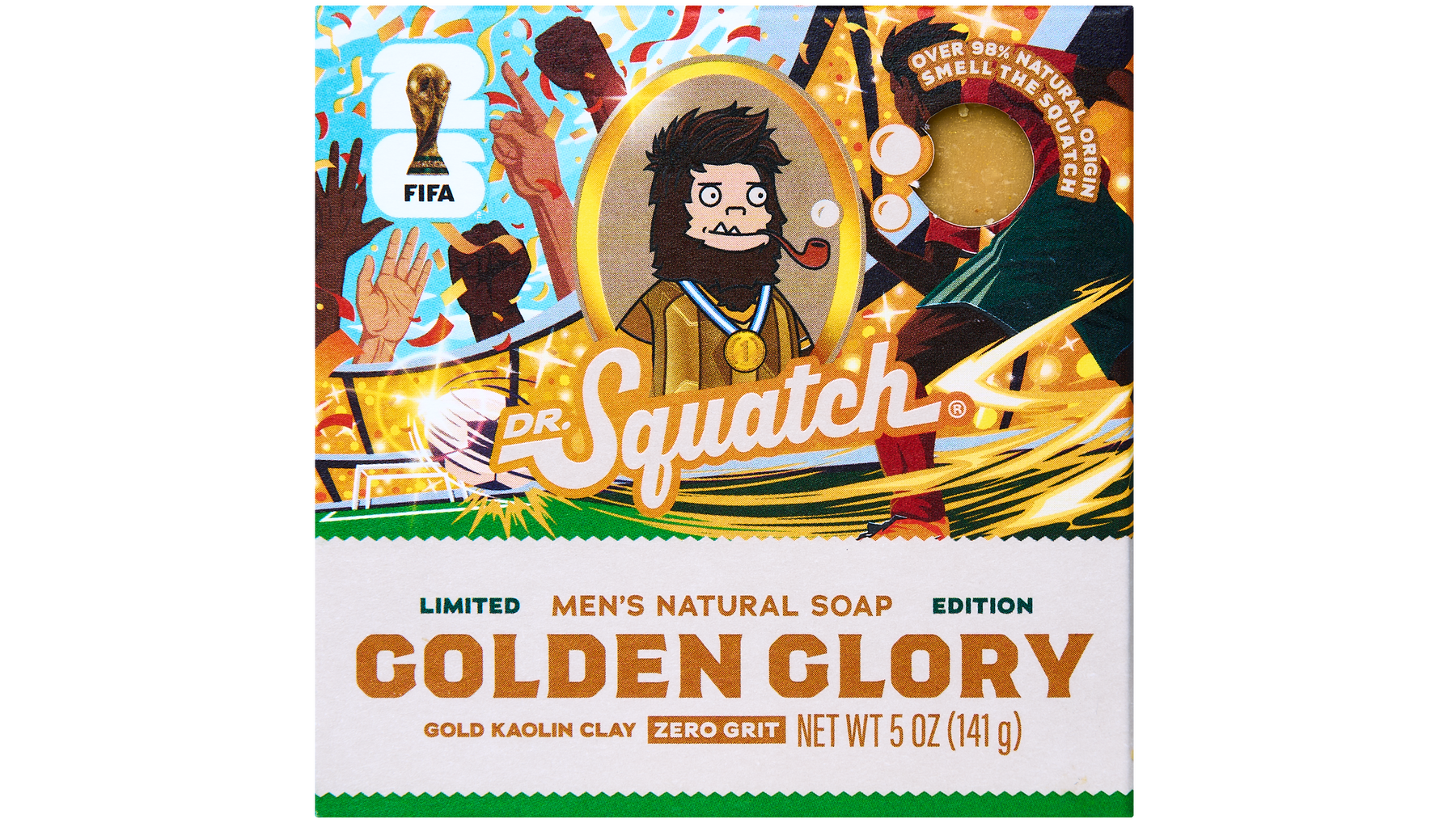 FIFA Golden Glory 3-Pack Bar Soap Bundle - Simple Travel Pack