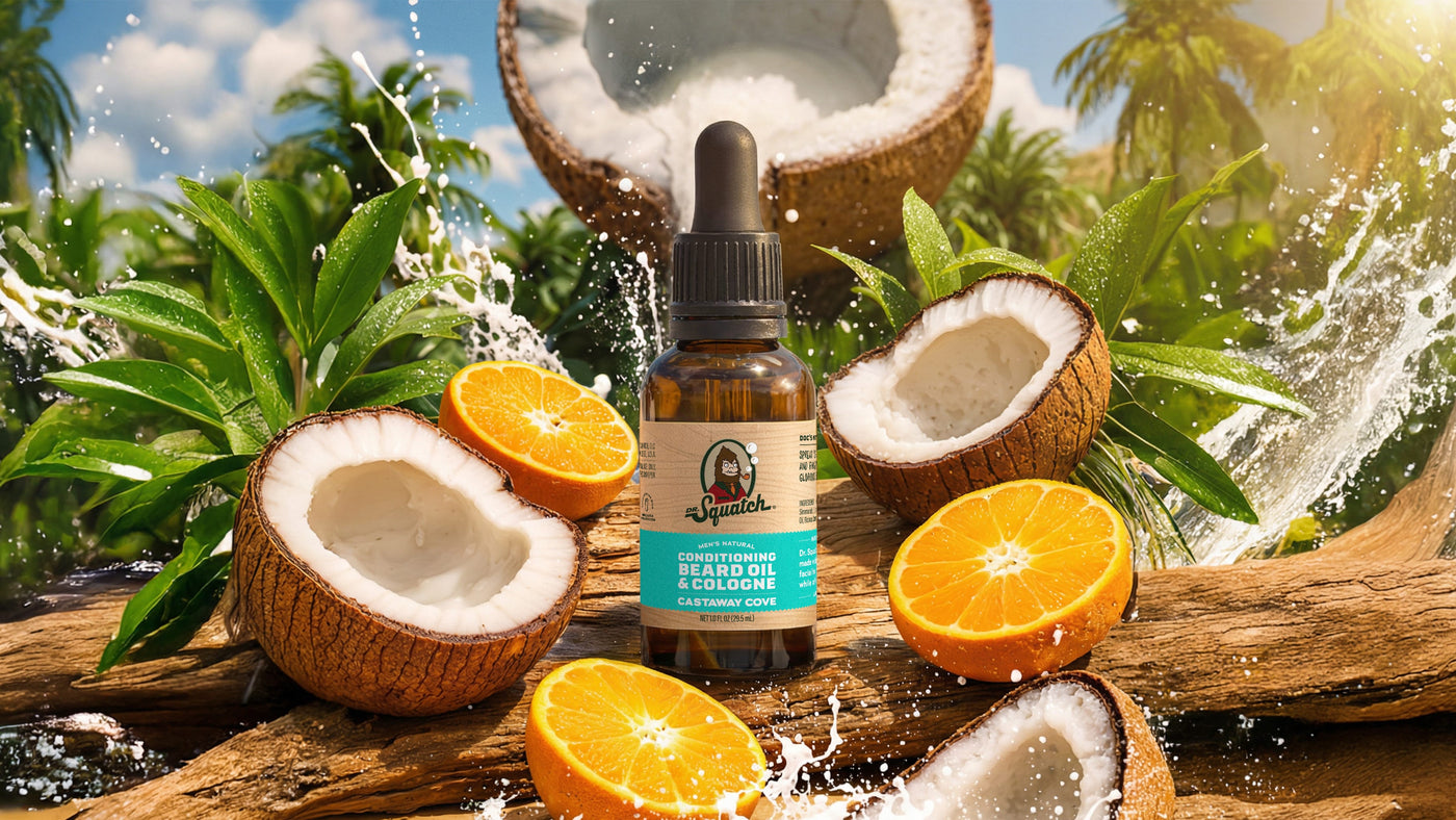 Castaway Cove Beard Oil & Cologne - Modern Scent