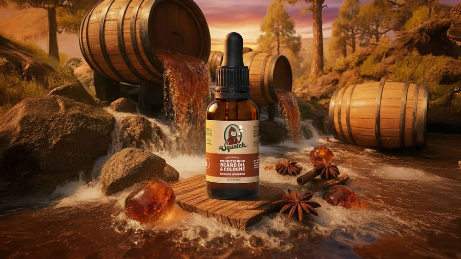 Conditioning Beard Oil & Cologne Fireside Bourbon - Modern Outdoor Scent