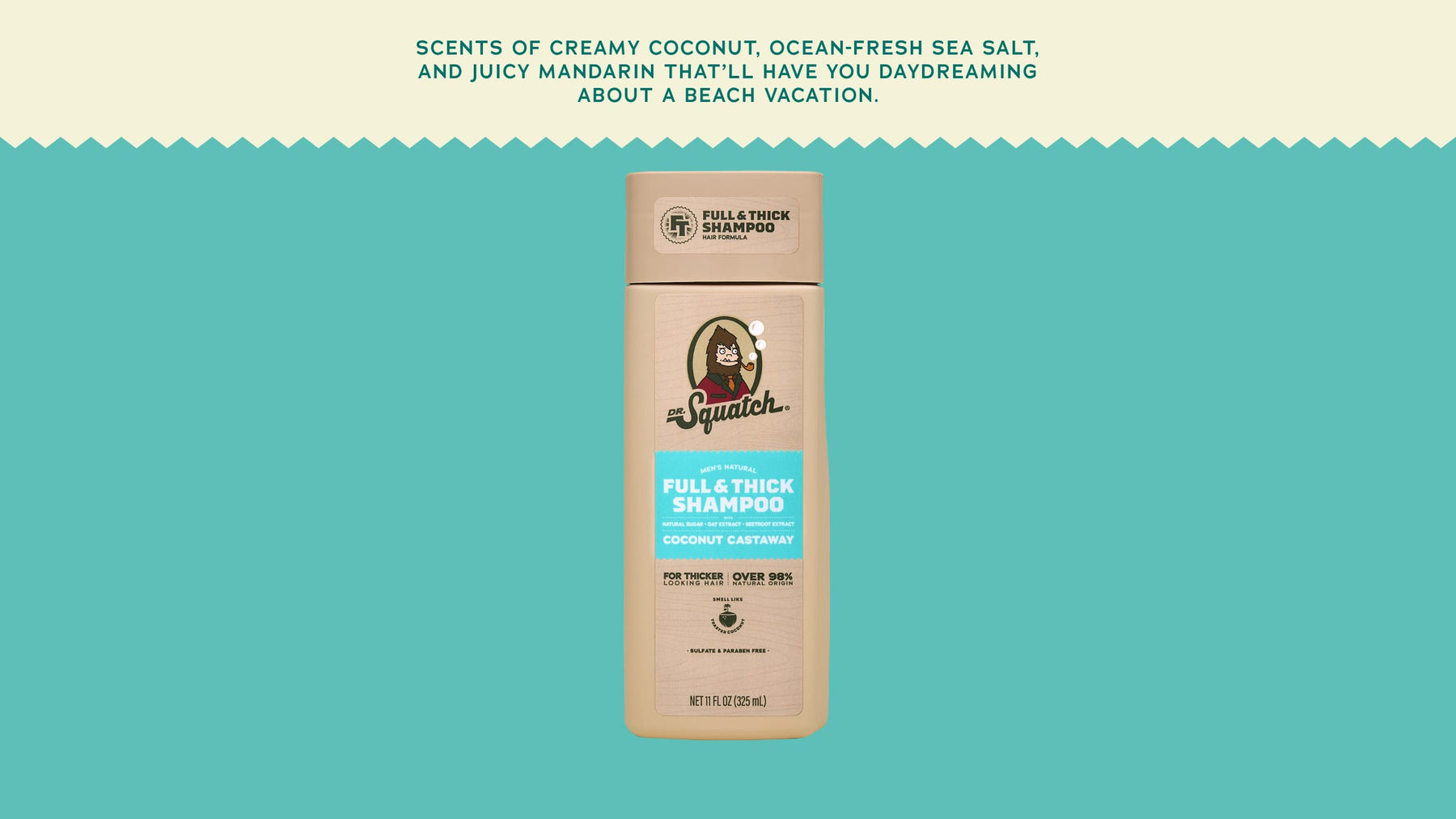 Coconut Castaway Full & Thick Shampoo - Fresh Shower Care