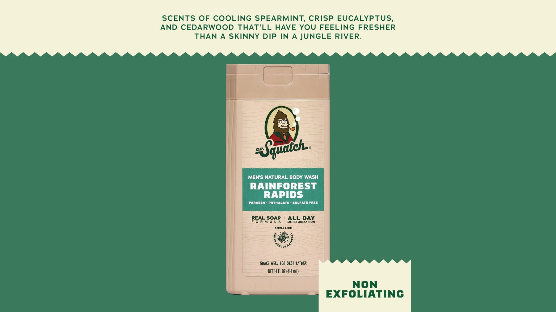 14 oz Rainforest Rapids Body Wash - Premium Daily Wash