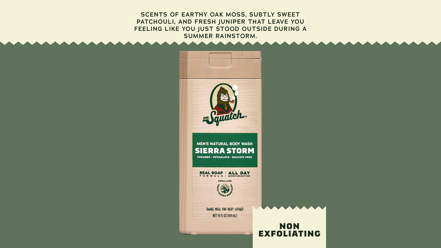 14 oz Sierra Storm Body Wash - Modern Daily Wash
