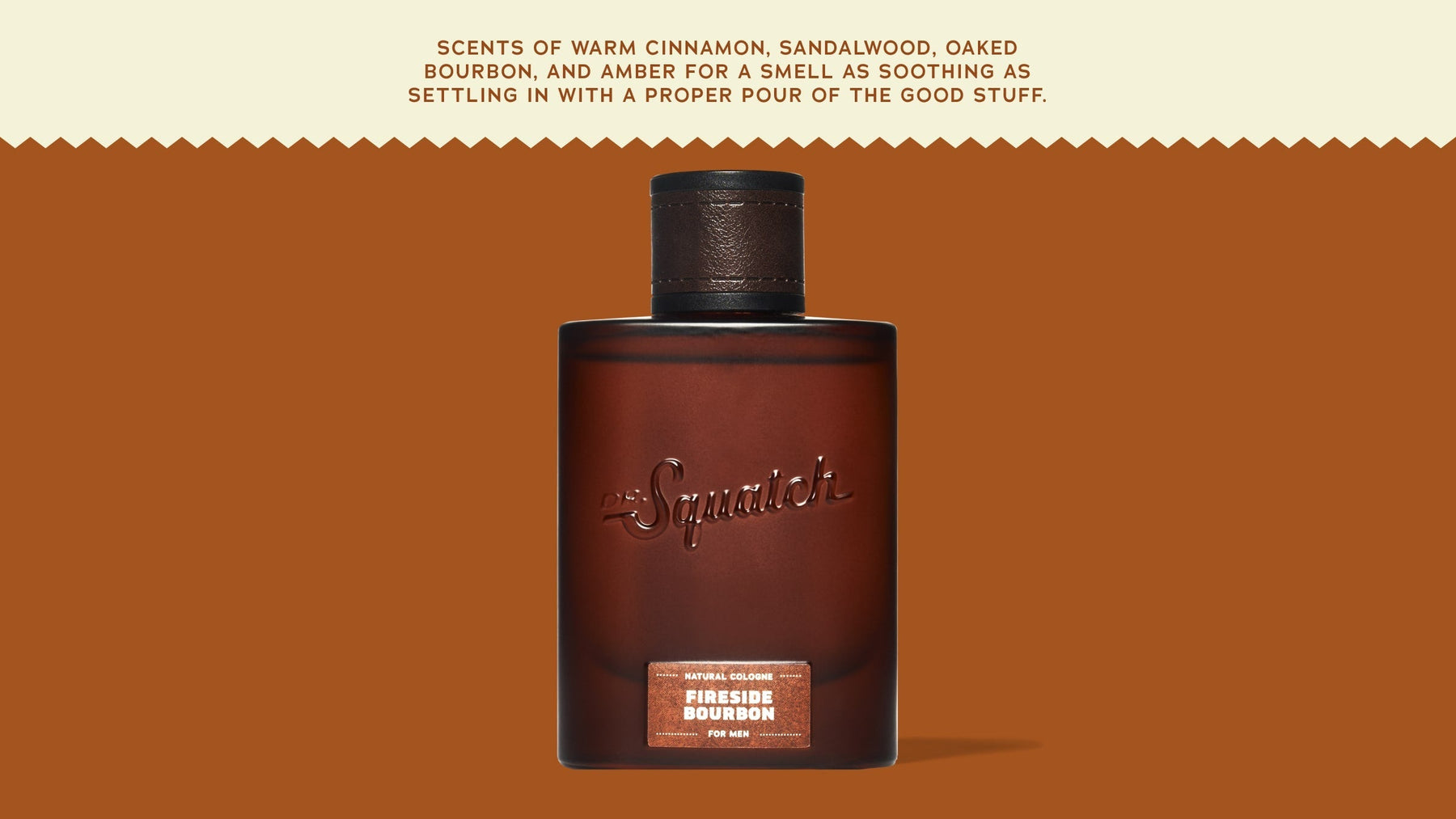 Fireside Bourbon Cologne - Clean Daily Finish