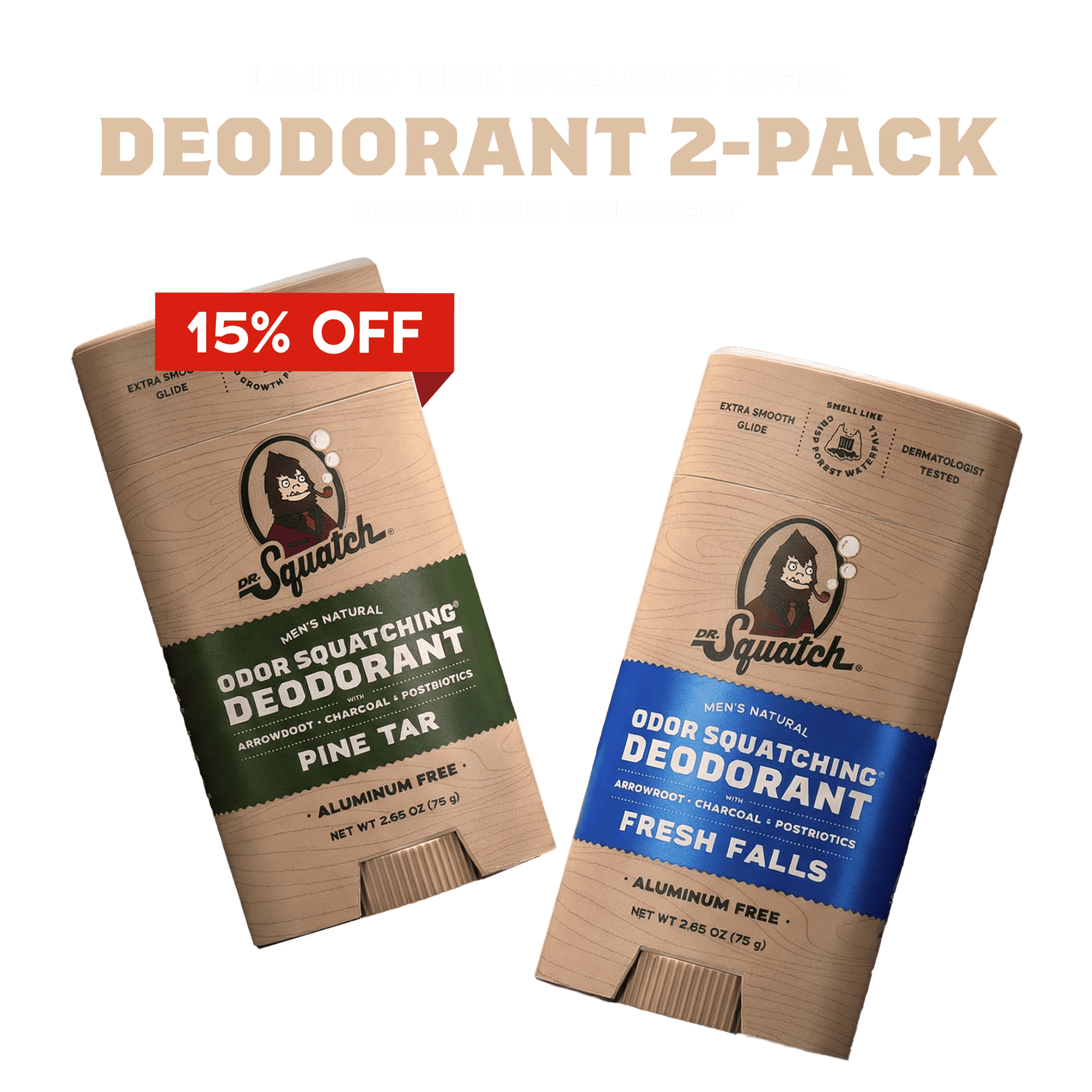 Exclusive: Deodorant 2-Pack Offer - Essential Travel Set