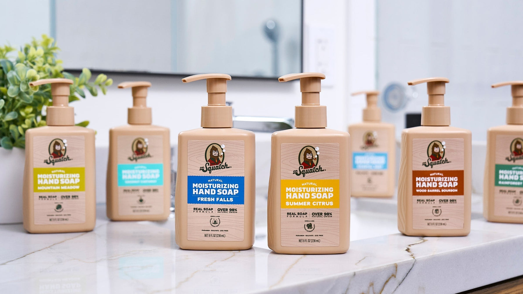 Hand Soap 4-Pack - Modern Travel Lineup