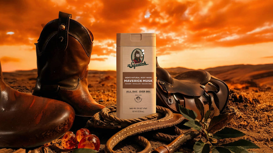 14 oz Maverick Musk Body Wash - Simple Trail Bar
