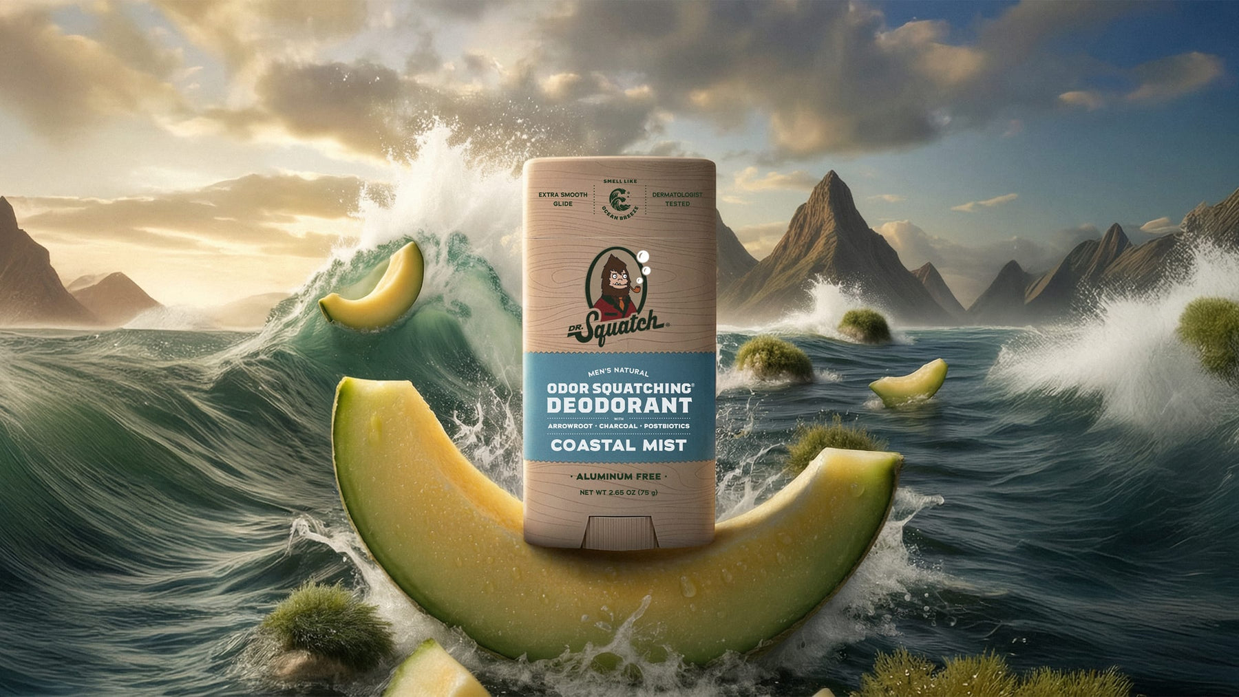 Coastal Mist Deodorant - Active Travel Glide