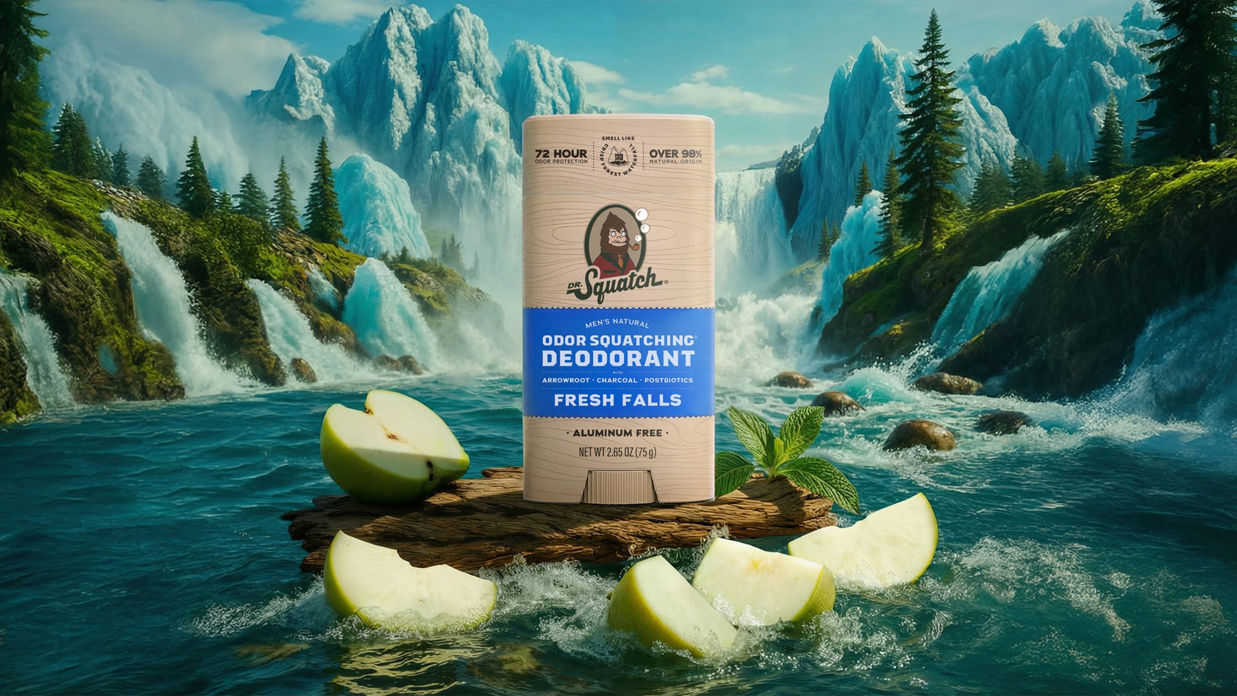 Fresh Falls Deodorant - Simple Travel Glide
