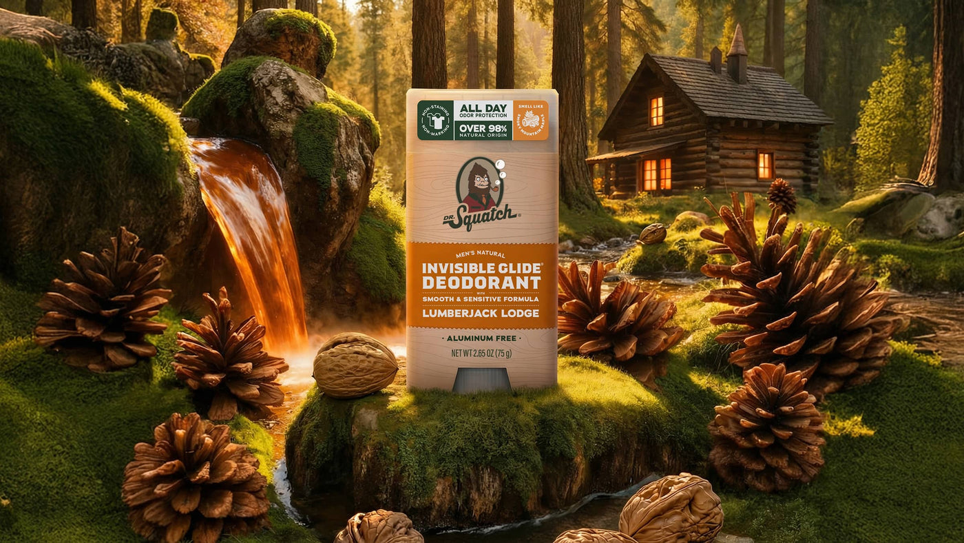Lumberjack Lodge Invisible Glide Deodorant - Daily Outdoor Routine