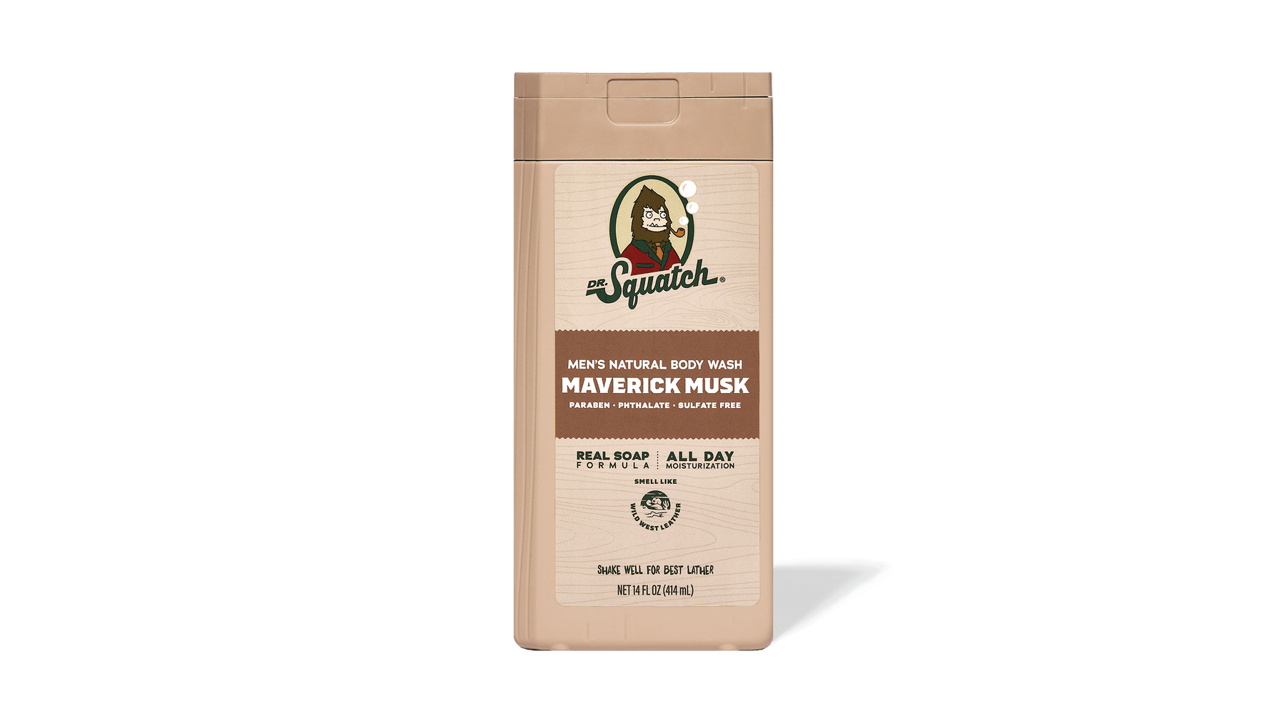 14 oz Maverick Musk Body Wash - Simple Trail Bar
