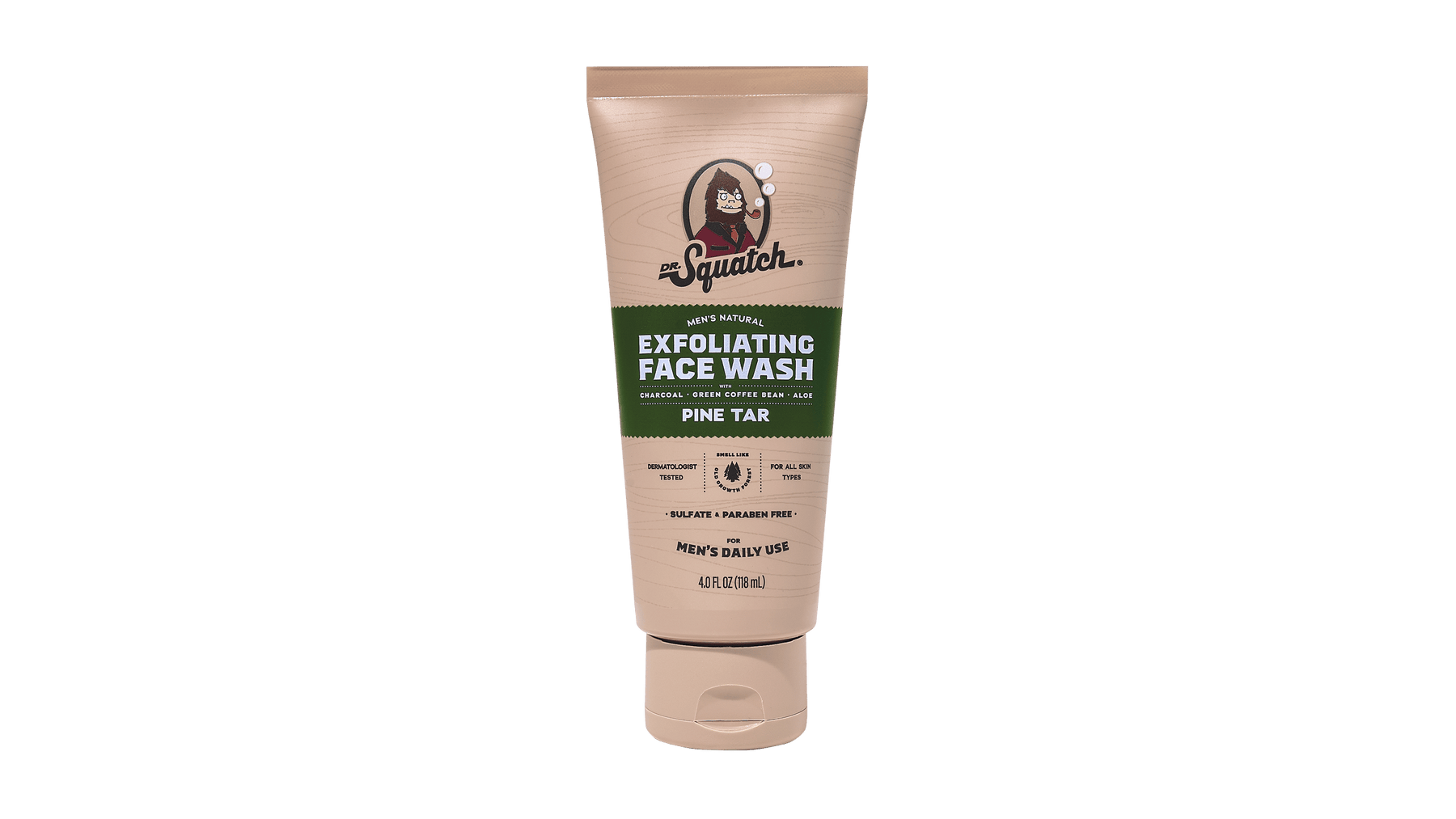 Pine Tar Exfoliating Face Wash - Rugged Outdoor Wash
