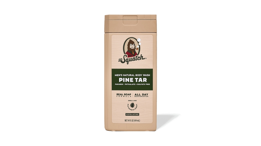14 oz Pine Tar Exfoliating Body Wash - Modern Morning Start