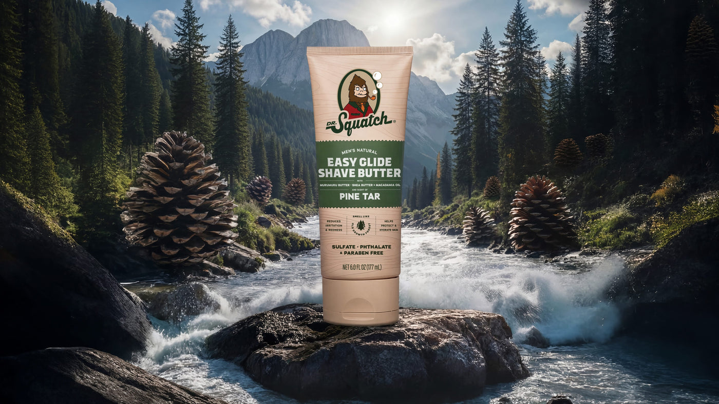 Easy Glide Shave Butter Pine Tar - Bright Daily Fresh