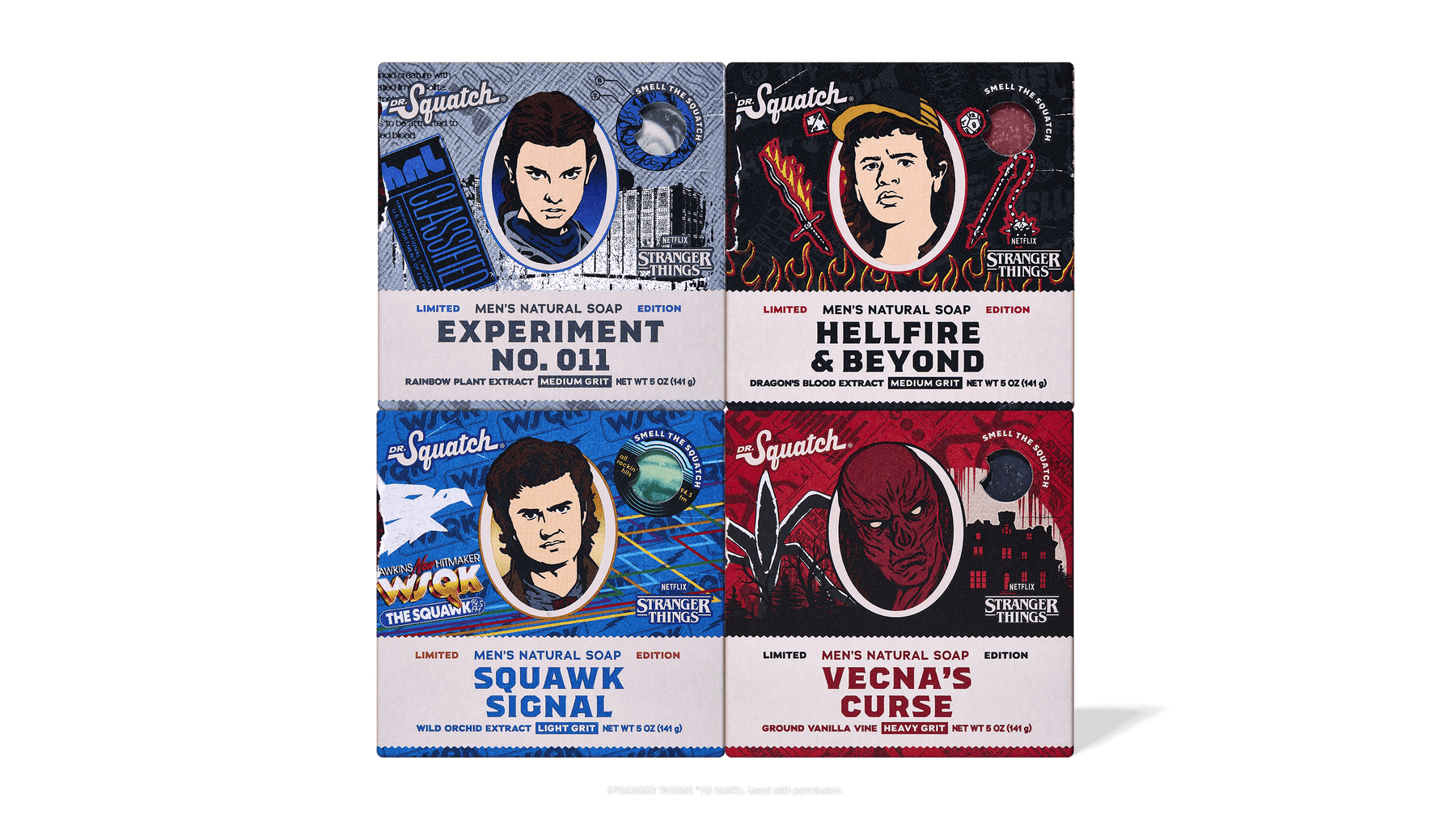 Stranger Things 4-Pack - Hero Pack