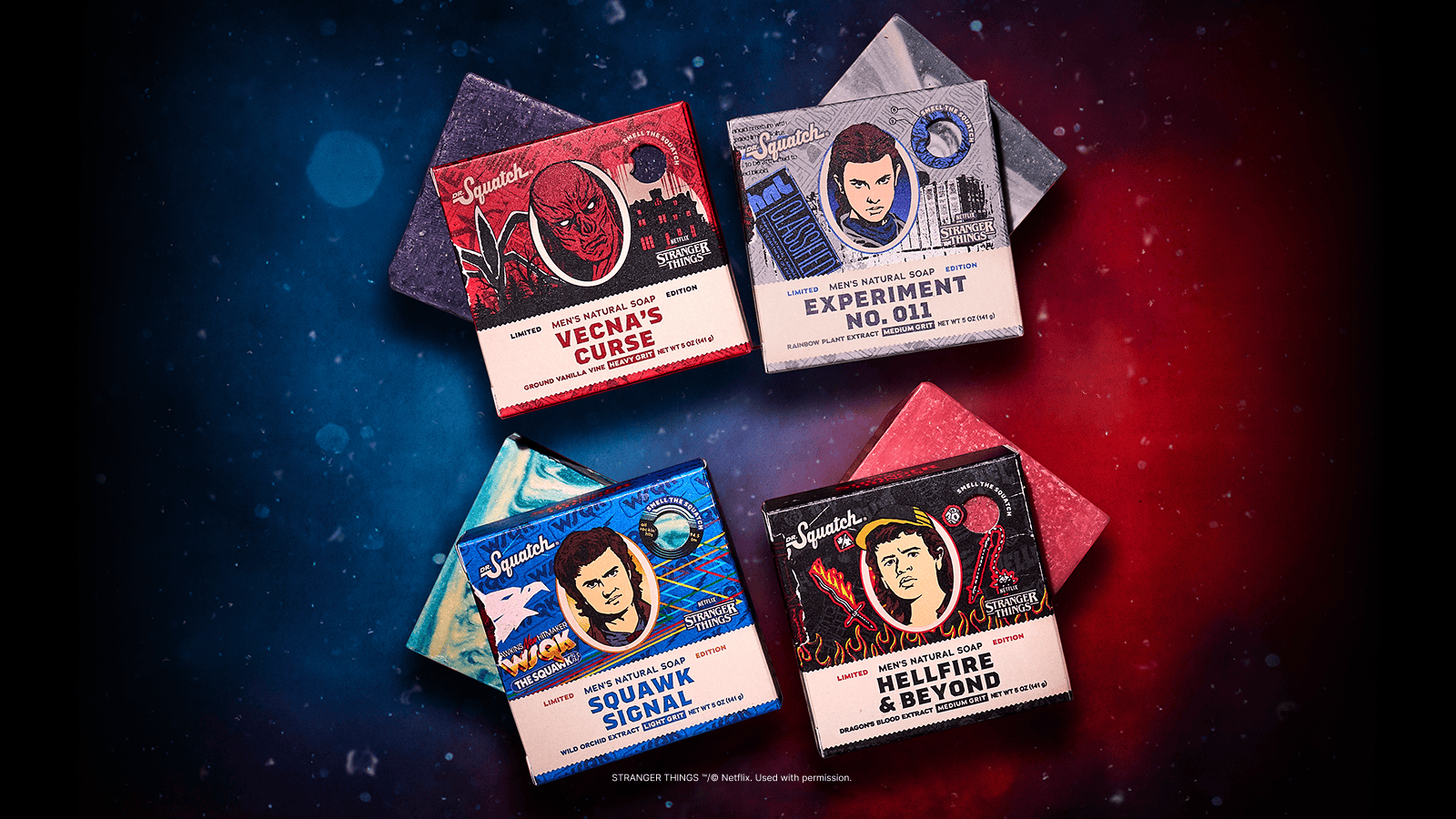 Stranger Things 4-Pack - Hero Pack