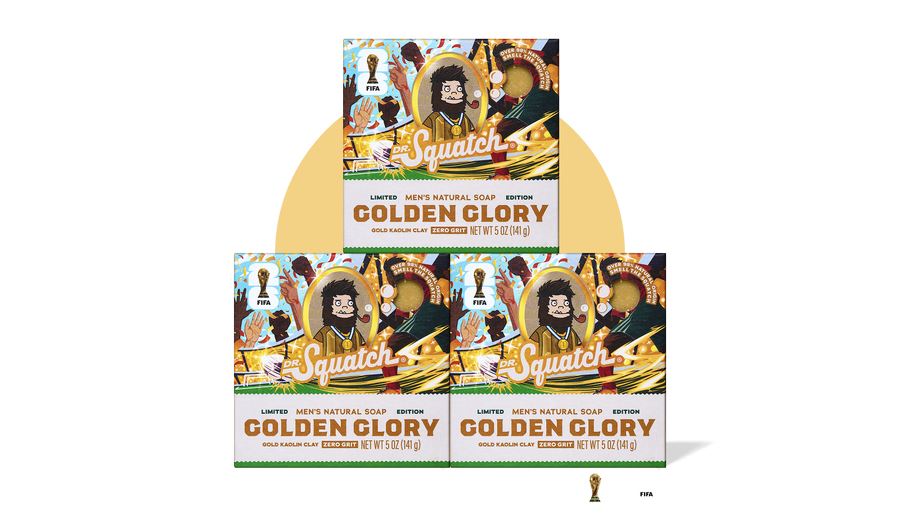 FIFA Golden Glory 3-Pack Bar Soap Bundle - Active Hero Pick