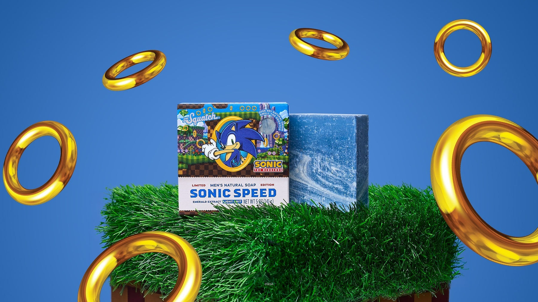 Sonic Speed Bar Soap - Bright Outdoor Bar