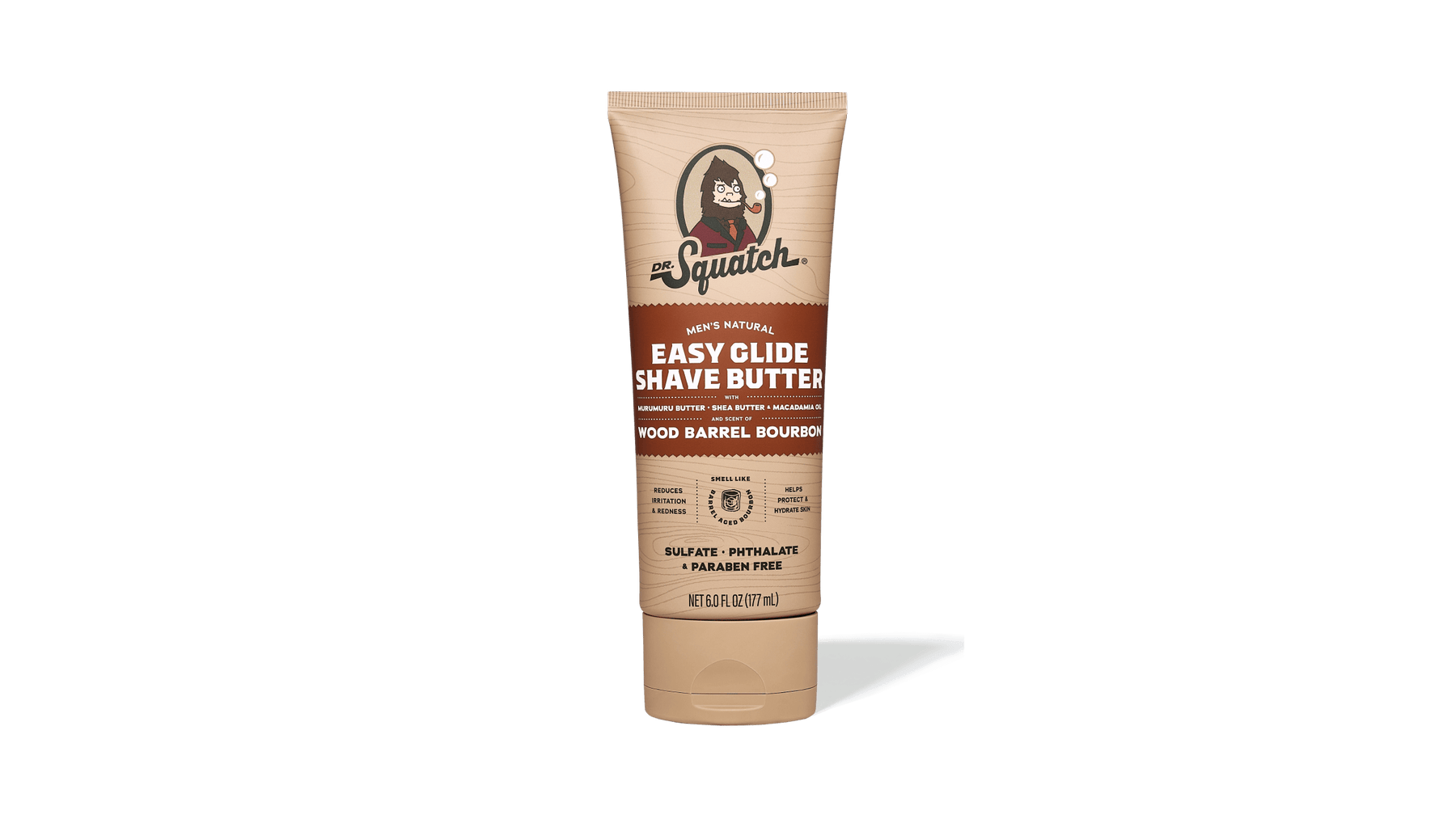 Easy Glide Shave Butter Wood Barrel Bourbon - Outdoor Fresh Lather