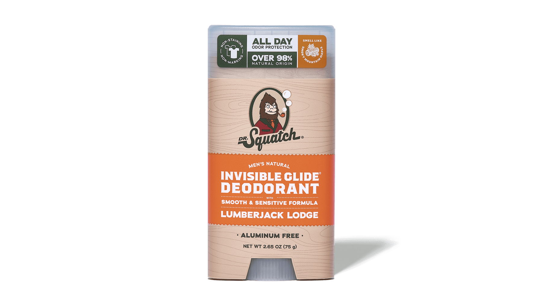 Lumberjack Lodge Invisible Glide Deodorant - Daily Outdoor Routine