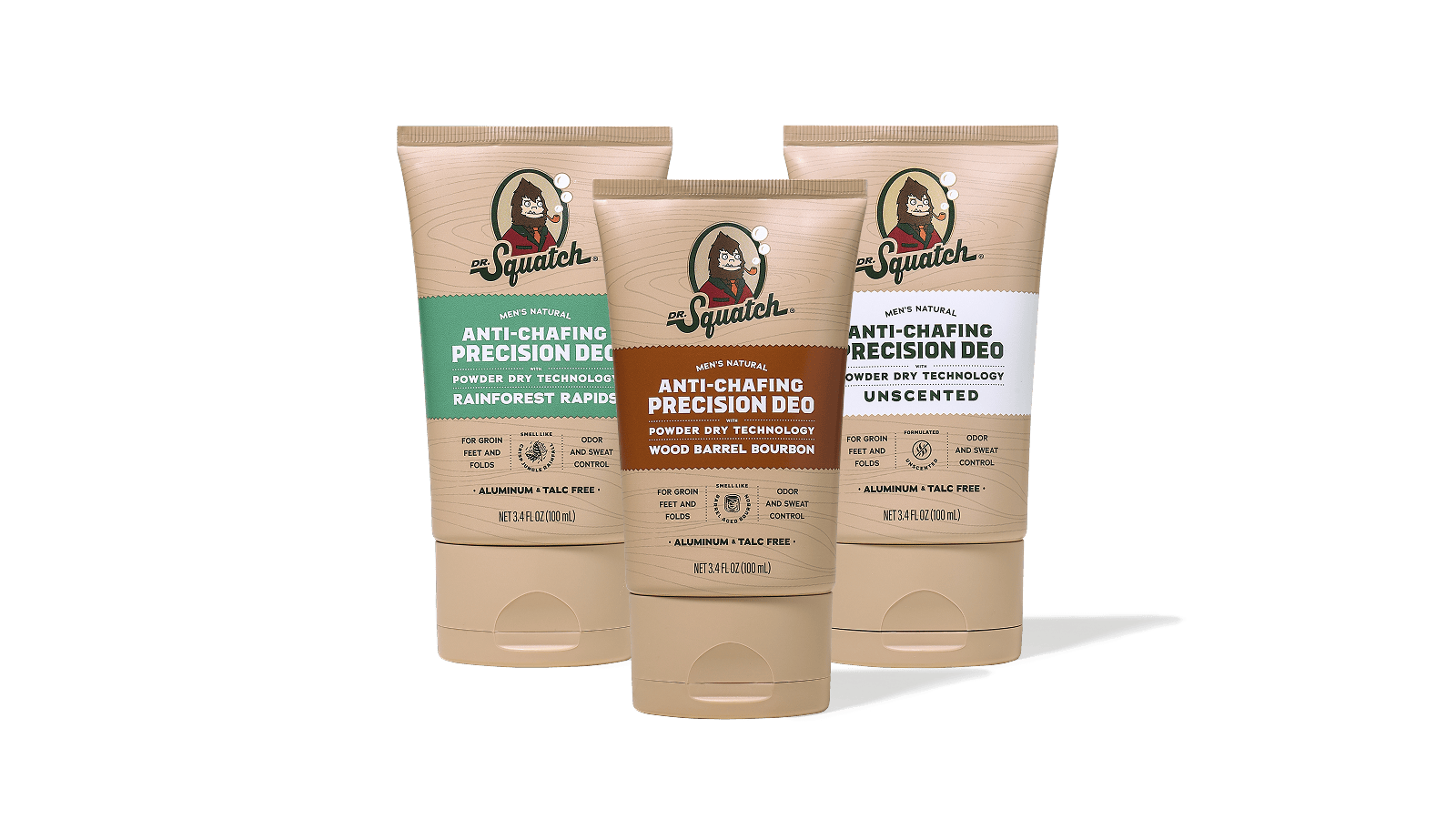 Precision Deo 3-Pack - Fresh Daily Rotation